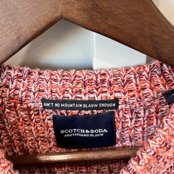 Scotch & Soda Blauw Crewneck sweater M - Picture 2 of 9